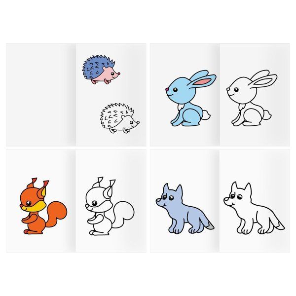 Раскраска А5 ТРИ СОВЫ "Посмотри и раскрась. Выпуск №3" 16 стр. RE-РА5_57681