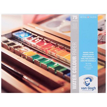 Альбом для акварели VAN GOGH 300 г/м2 30 x 40 см 75 л, Фин, склейка по 1 стороне MP94173041