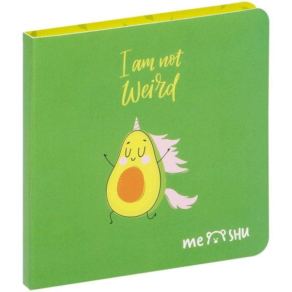 Флажки-закладки и самоклеящиеся блоки в наборе MESHU "Avocado" 74 x 74 мм 60 x 15 мм 25 л европодвес RE-MS_87859