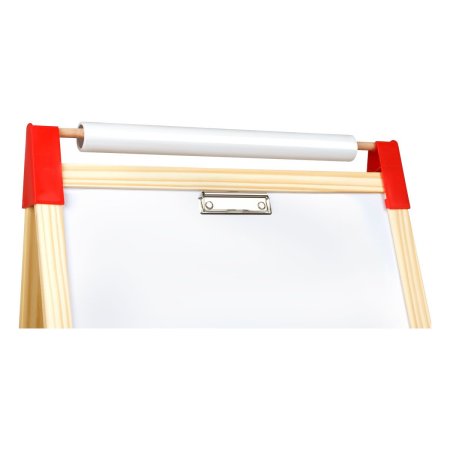 Доска-мольберт ТРИ СОВЫ двусторонняя, меловая/магнитно-маркерная, напольная, растущая + аксессуары RE-MMD_49200