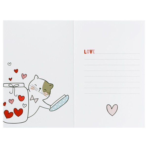 Алмазная мозаика, открытка ТРИ СОВЫ Люблю тебя "Люблю тебя" пакет с европодвесом RE-АМО_48176