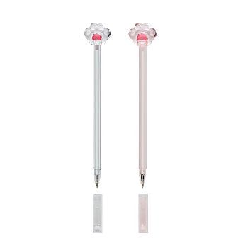 Ручка шариковая MESHU "Crystal Paw" синяя, 0,7 мм, корпус ассорти, с топпером RE-MS_02910