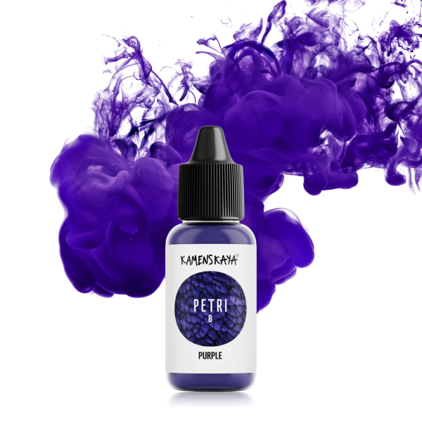 Чернила для петри Kamenskaya Ink 15 мл 08 Фиолетовый K-P15-08