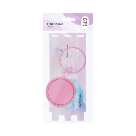 Подставка-стакан MESHU "Unicorn" пластиковая, розовая RE-MS_46344