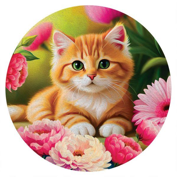 Пазл ТРИ СОВЫ 77 "Рыжая прелесть" RE-ПК77_54614