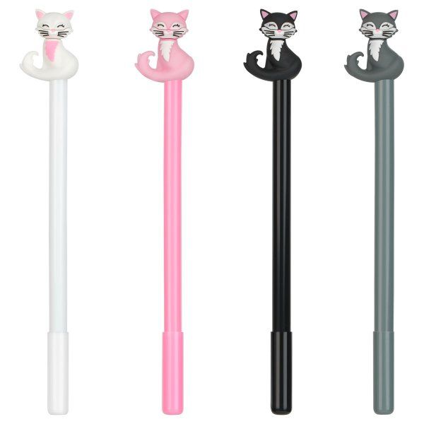 Ручка шариковая MESHU "Purr" синяя, 0.7 мм, корпус ассорти RE-MS_52348