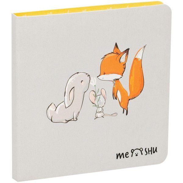 Флажки-закладки и самоклеящиеся блоки в наборе MESHU "Fox&Rabbit" по 25 л европодвес RE-MS_87514