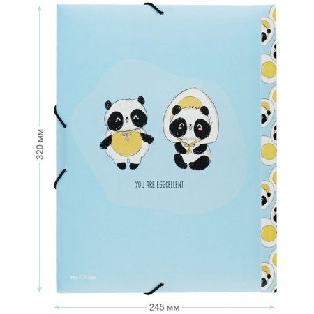 Папка на резинке MESHU "Eggcellent" А4, 500мкм RE-MS_39556