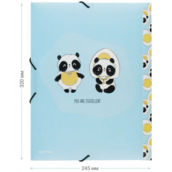 Папка на резинке MESHU "Eggcellent" А4, 500мкм RE-MS_39556