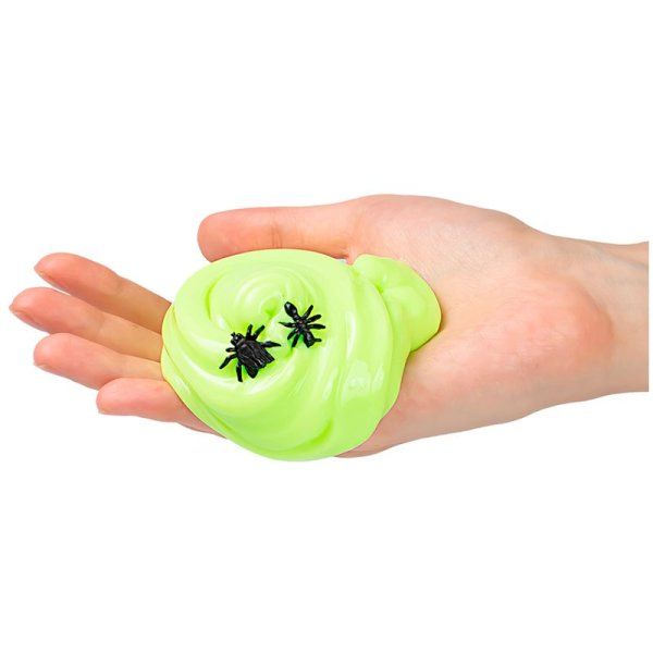 Слайм Slime "Jungle. Лягушка" с мухами 130 г AS-S300-25