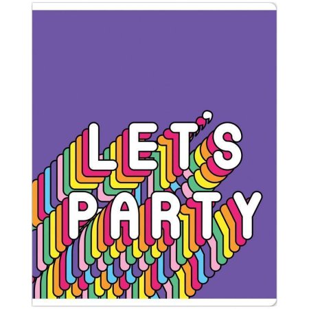 Тетрадь 48л. A5 клетка MESHU "Crazy phrazes" ТВИН-лак RE-MS_43106