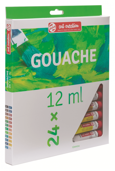 Набор гуаши ART CREATION 24 цв x 12 мл MP9021624M