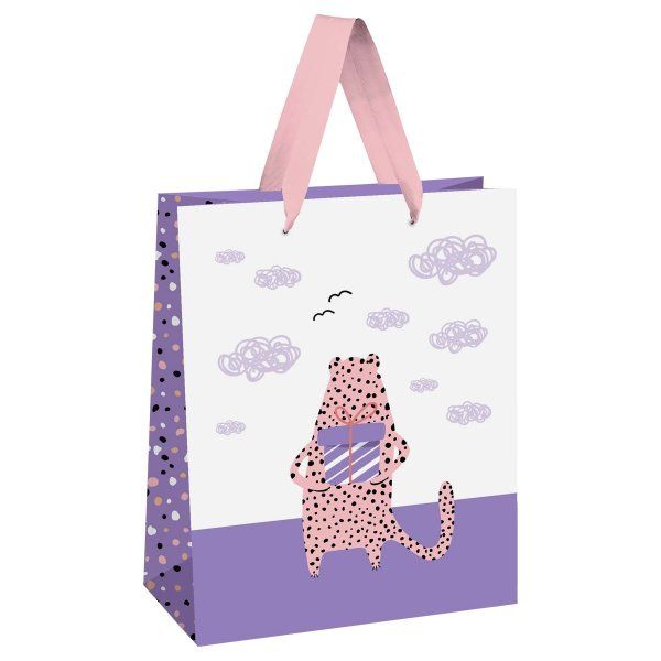 Пакет подарочный 26 x 32 x 12 см MESHU "Что значит, где подарок" выб. лак, мат.ламин RE-MS_51973