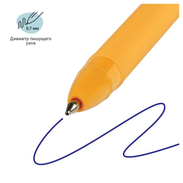 Ручка шариковая MESHU "Flower Bear" синяя, 0.7 мм, корпус ассорти, с топпером RE-MS_02798