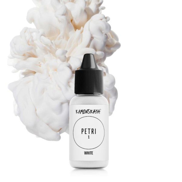 Чернила для петри Kamenskaya Ink 15 мл 01 Белый K-00-00000427
