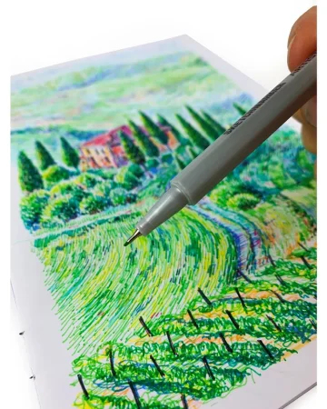 Набор капиллярных ручек SKETCHMARKER Artist fine pen Basic 1 24 цв MPAFP-24BAS1