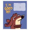 Тетрадь 12л. A5 клетка MESHU "Good boy" RE-MS_43306