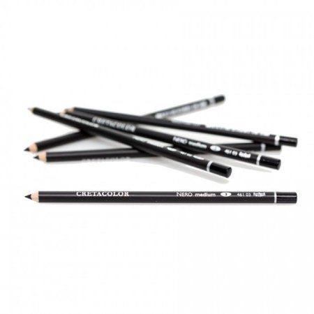 Карандаш масляный CRETACOLOR Nero 1 шт 1-экстрамягкий CR46101
