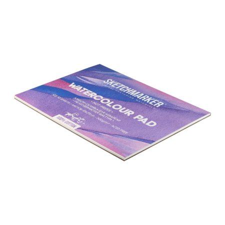 Альбом-склейка для акварели SKETCHMARKER 300 г/м2 31 x 41 см 10 л, хлопок, мелкозернистая MP3141300HSM