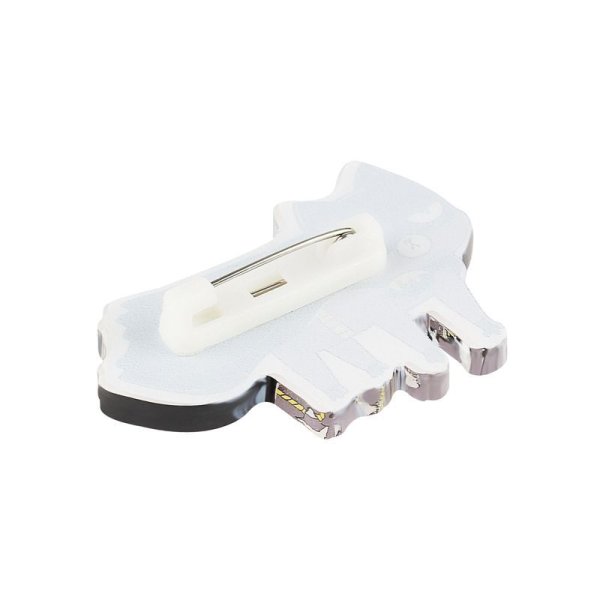 Значок акриловый MESHU "Batcat" 3.8 x 2.6 см, прямая УФ-печать RE-MS_47436