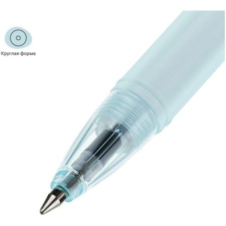 Ручка шариковая MESHU "Cute Cats" синяя, 0.7 мм, перламутр, софтач, ассорти RE-296411