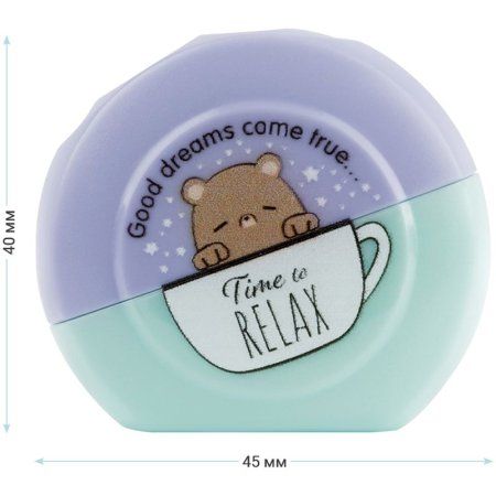 Точилка пластиковая MESHU "Beary beary" 2 отверстия, ассорти RE-MS_41917