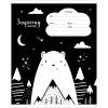 Тетрадь 18л. клетка MESHU "Black&white" RE-MS_43310