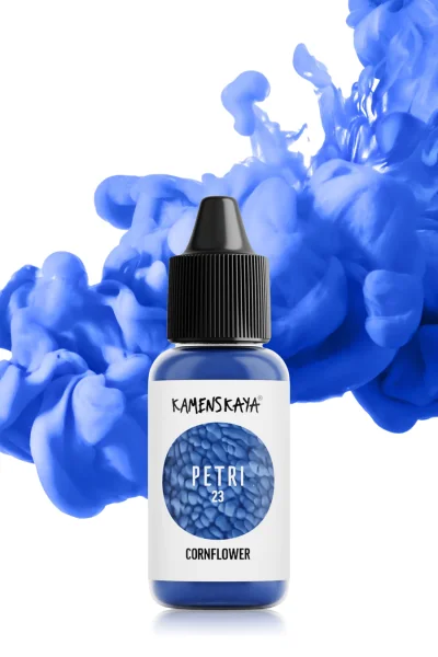 Чернила для петри Kamenskaya Ink 15 мл 23 Василек K-00-00000465