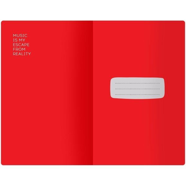 Планер недатированный 32л. 135 x 210 мм MESHU "Black and white" на скобе, мат.лам, выб.лак RE-MS_53285