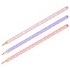 Карандаш ч/г MESHU "Hologram", HB, заточен., c фольгированием, стразы на топе, без ластика, ассорти, туба RE-MS_47376