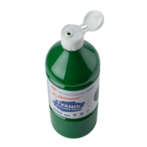 Гуашь Я-ХУДОЖНИК! 1000 мл, 710 Зеленая темная NP-230140710