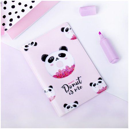 Обложка для паспорта MESHU "Donut" ПВХ, 2 кармана RE-MS_34125