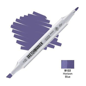 Маркер SKETCHMARKER двухсторонний на спирт.основе B122 Синий горизонт MPSM-B122