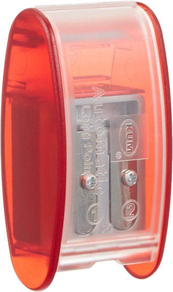Точилка KUM Automatic AS2 для художников, 2 запасных лезвия KUM-1053021