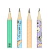 Карандаш ч/г MESHU "Best friend" HB заточенный, с печатью, с ластиком, ассорти RE-MS_47232