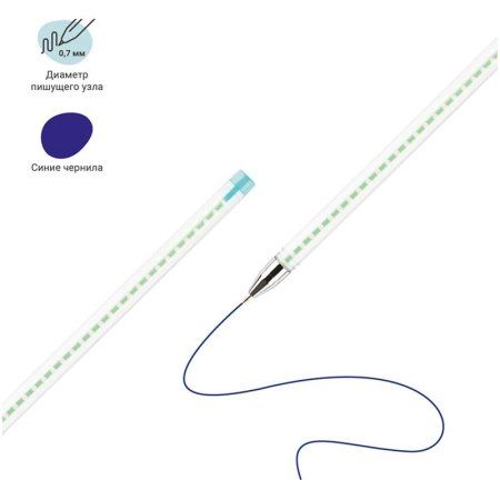 Ручка шариковая MESHU "Candy Unicorn" синяя, 0.7 мм, корпус ассорти RE-MS_65770