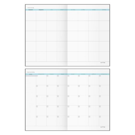 Ежедневник недатированный А5 136л. MESHU "Space plans" кожзам, тон. блок, резинка-фиксатор с подвеской, голографический срез, закладка-ляссе RE-MS_53624