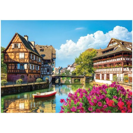 Пазл ТРИ СОВЫ 1000 "Дома в Страсбурге" RE-ПК1000_48374