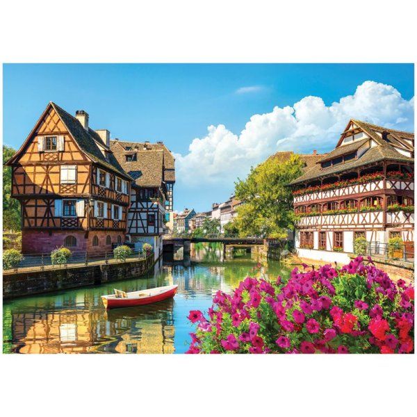 Пазл ТРИ СОВЫ 1000 "Дома в Страсбурге" RE-ПК1000_48374