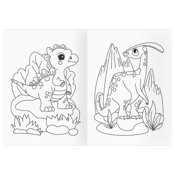 Раскраска А5 ТРИ СОВЫ "Драконьи истории" 16 стр. RE-РА5_56186