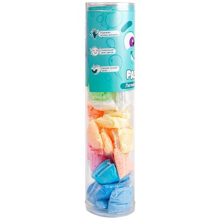 Легкий пластилин ТМ "Crazy Clay" набор "Pastel" max, 3+ AS-C208Y