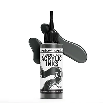 Чернила акриловые Kamenskaya Ink 100 мл W1109 Серый K-00-00000808