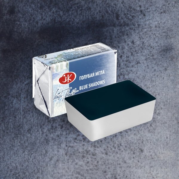 Акварель БЕЛЫЕ НОЧИ кювета 2.5 мл, 556 Голубая мгла NP-1911556