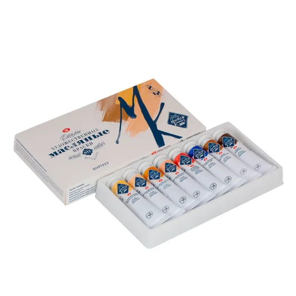 Набор масляных красок МАСТЕР-КЛАСС Портрет 8 шт х 18 мл, картон NP-11411607