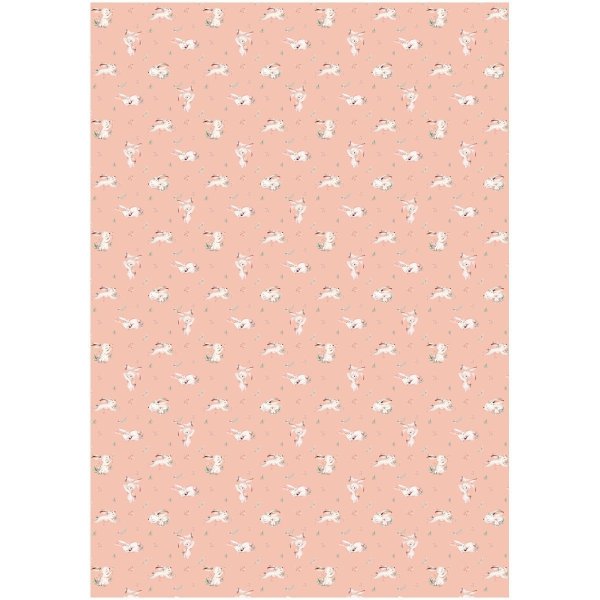 Упаковочная бумага глянцевая MESHU "Милые зверята" 1л. 70 x 100 см 80 г/м2, ассорти RE-MS_53485