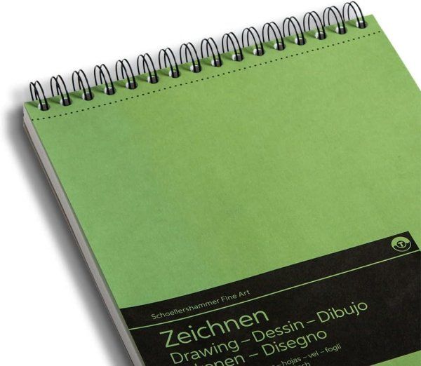 Блок для рисования REFLEX Studioline Drawing 160 г/м2 A4 50 л, шероховатая, спираль RX-VF5004282