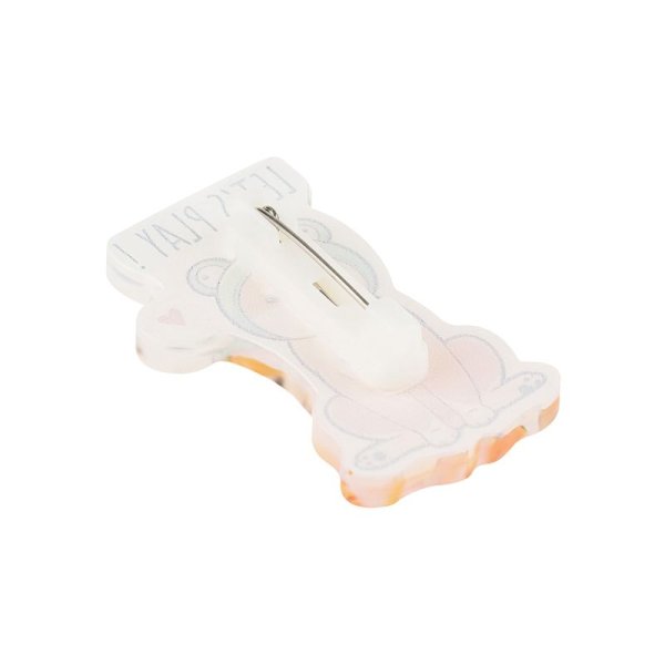 Значок акриловый MESHU "Cute dog" 2 x 3.5 см, прямая УФ-печать RE-MS_47424