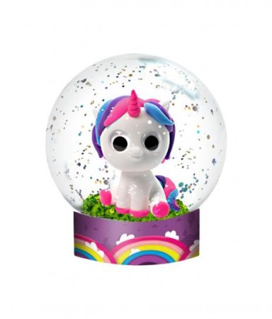 Легкий пластилин ТМ "Лепи легко" набор Чудо-шар. Единорог AS-C060Y