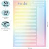 Блок для записей (To Do list) MESHU "Candy color" А5 14.8 x 21 см 50л. склейке RE-MS_46567