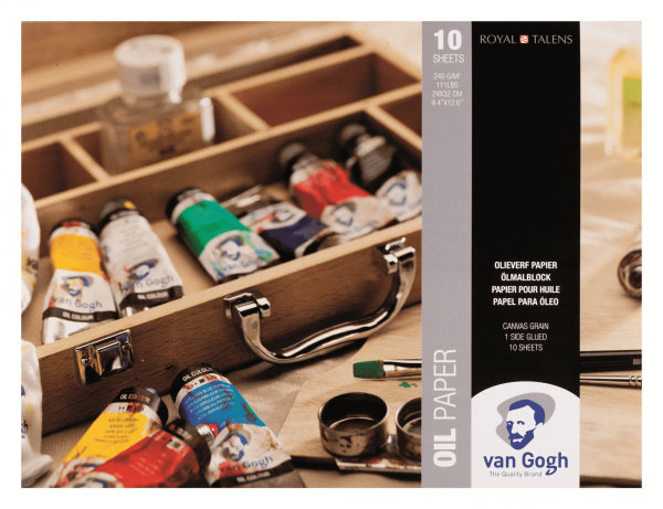 Альбом для масла VAN GOGH 240 г/м2 24 x 32 см 10 л склейка по 1 стороне MP93152432